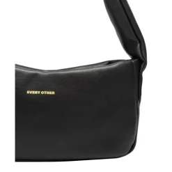 Puff Strap Shoulder Bg - Black