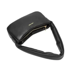 Puff Strap Shoulder Bg - Black