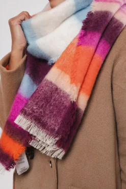 Reeve Scarf - Multi Colour Stripe