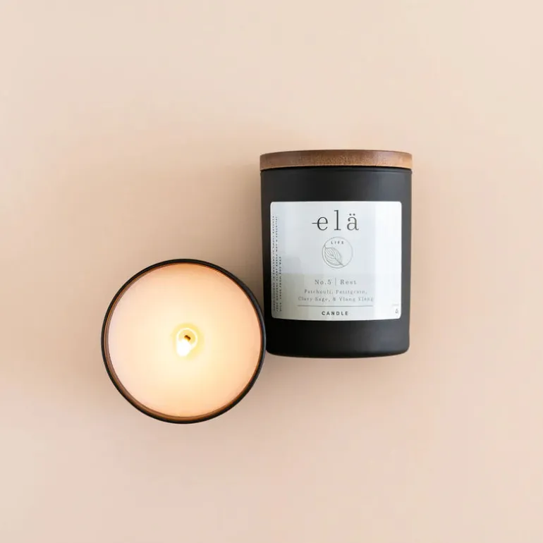 Rest No 5 Candle
