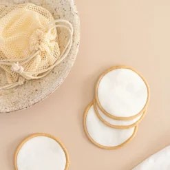 Reusable Cotton & Bamboo Skincare Pads (pack of 7)