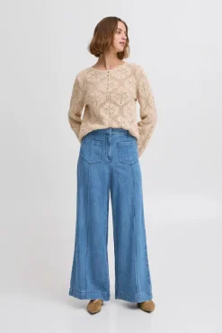 Risle Pants - Mid Blue
