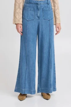 Risle Pants - Mid Blue