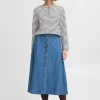 Risle Skirt - Mid Blue