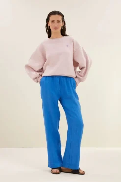 Robyn Linen Pants - Queens Blue