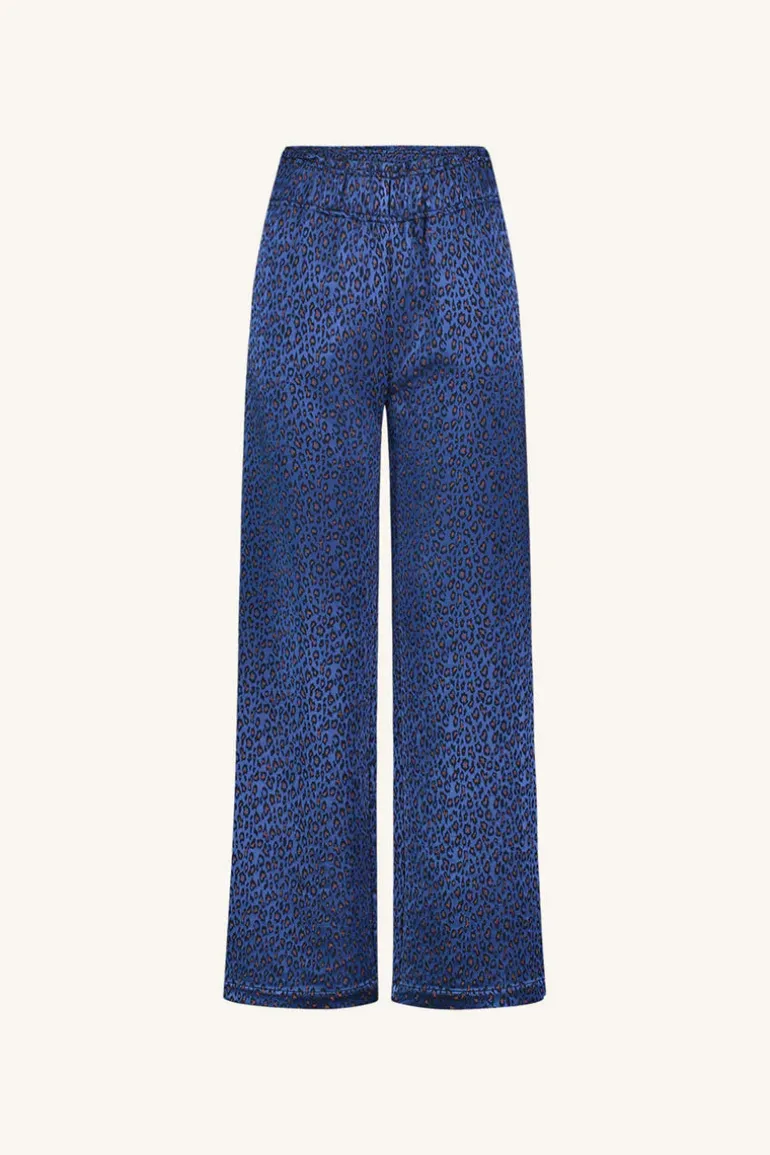 Robyn Pant - Blue Cheetah Print