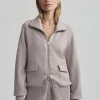 Roxbury Zip Through - Taupe Marl