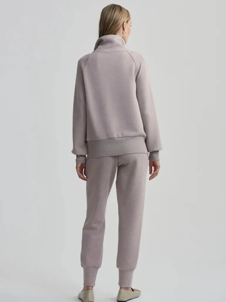 Roxbury Zip Through - Taupe Marl