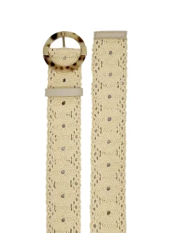 Ruby Belt - Cream