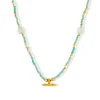 Sadie Necklace Aqua
