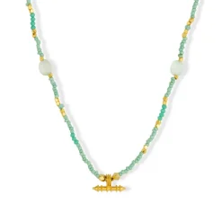 Sadie Necklace Aqua