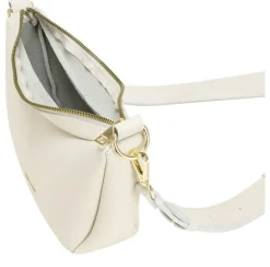 Scoop Top Cross Body Bag - Off White
