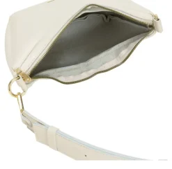 Scoop Top Cross Body Bag - Off White
