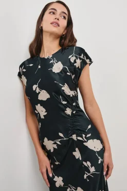 Serenity Dress - Midnight Roses