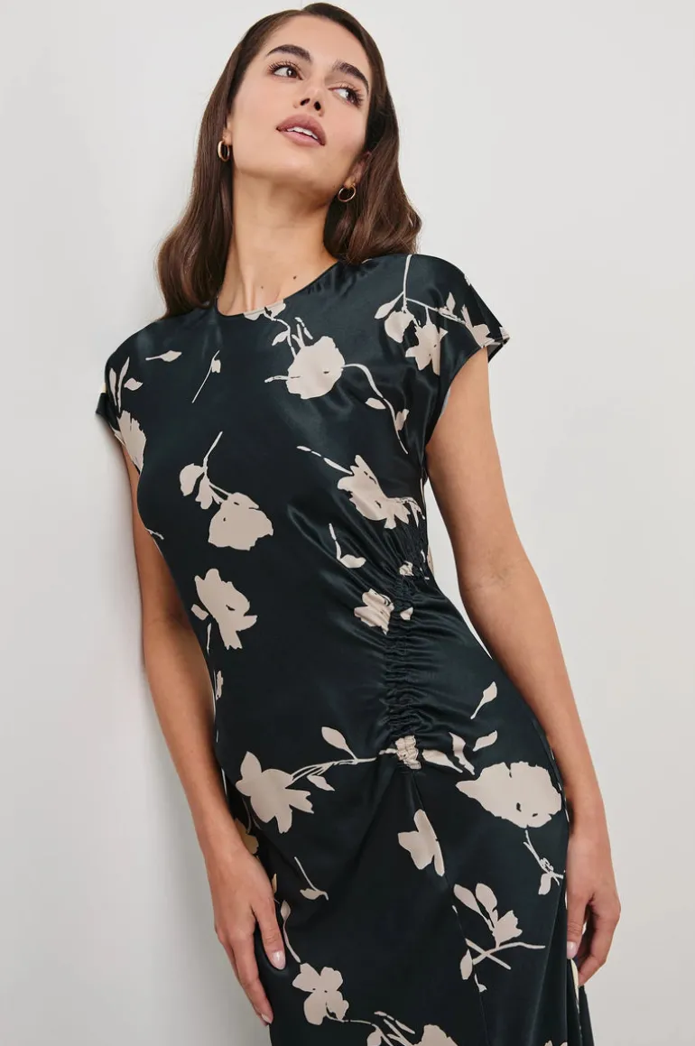 Serenity Dress - Midnight Roses