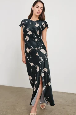 Serenity Dress - Midnight Roses
