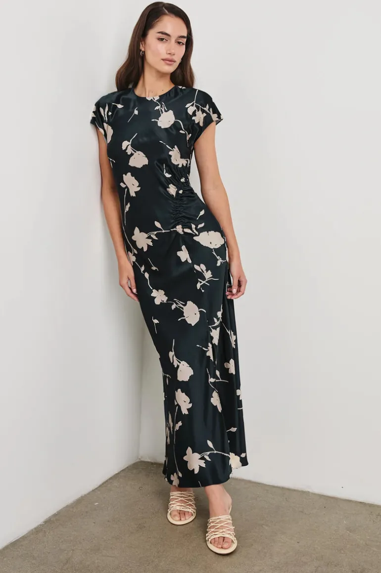 Serenity Dress - Midnight Roses
