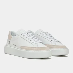 Sfera Stripe Trainers - White/Beige