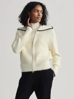 Sibley Soft Knit Jacket - Egret