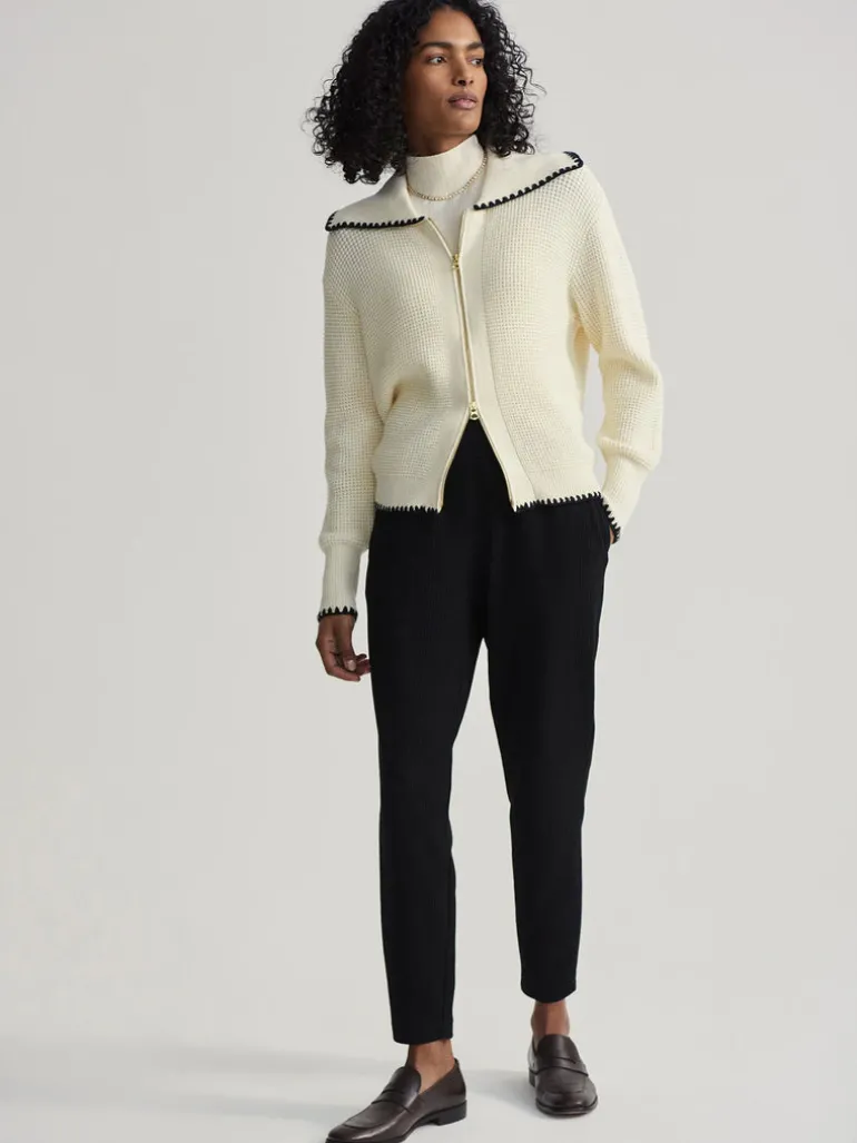 Sibley Soft Knit Jacket - Egret