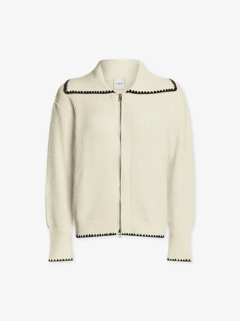 Sibley Soft Knit Jacket - Egret