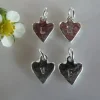 Silver Heart Letters