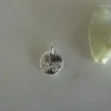 Silver Plain Disc Charm