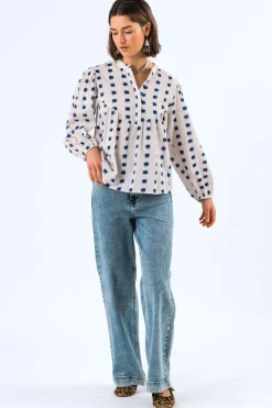 Sima Shirt LS - Creme