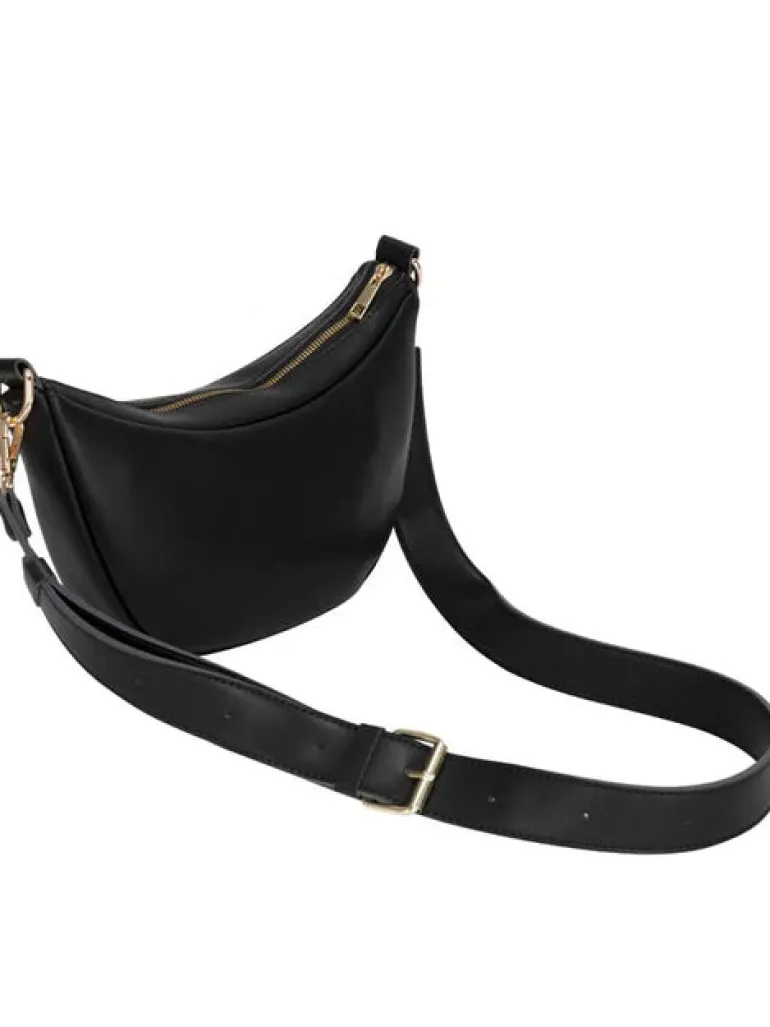 Single Strap Large Slouch Shoulder - Black