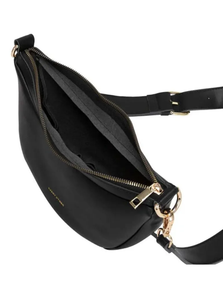 Single Strap Large Slouch Shoulder - Black