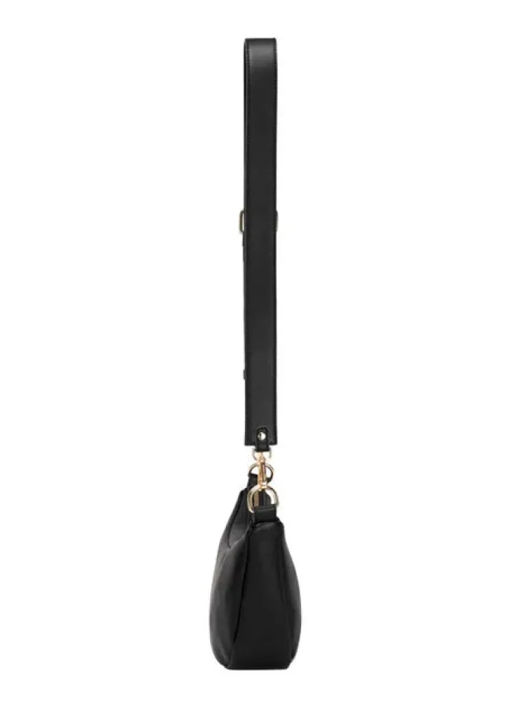 Single Strap Large Slouch Shoulder - Black