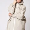 Sky Poncho - Stone Grey