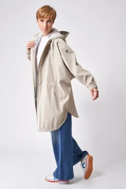 Sky Poncho - Stone Grey