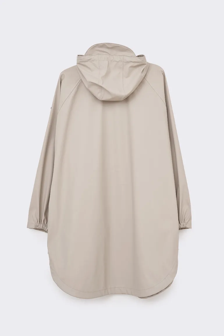 Sky Poncho - Stone Grey