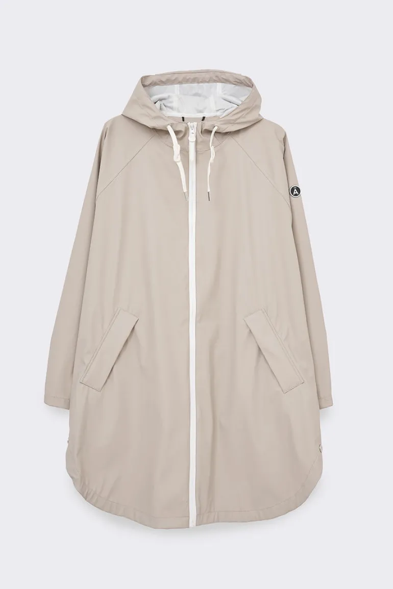 Sky Poncho - Stone Grey