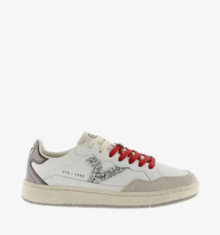 Smash Glitter Trainers - Blanco