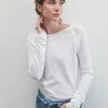 Sonoma Sporty LS Tee - Blanc