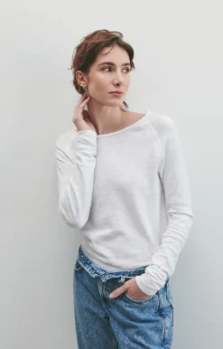 Sonoma Sporty LS Tee - Blanc