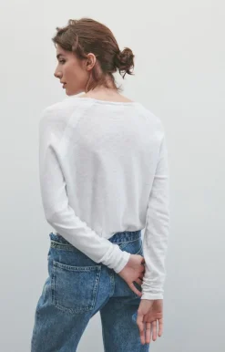Sonoma Sporty LS Tee - Blanc