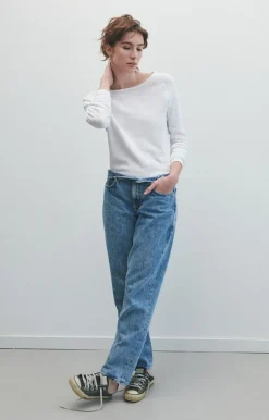 Sonoma Sporty LS Tee - Blanc