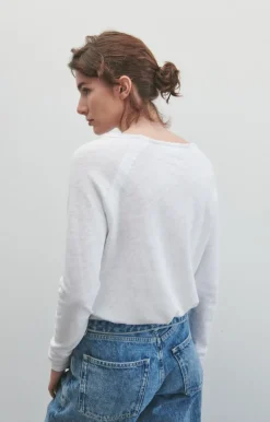 Sonoma Sporty LS Tee - Blanc