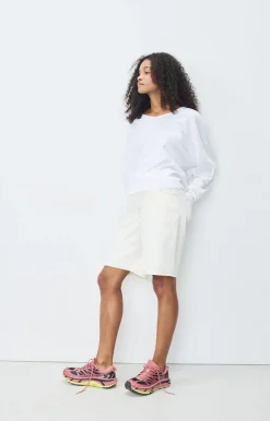 Sonoma V-neck T-shirt - Blanc