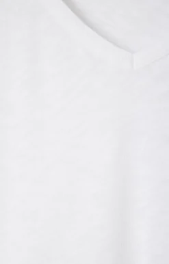 Sonoma V-neck T-shirt - Blanc