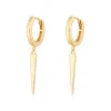 Spike Hoop Earrings - Gold