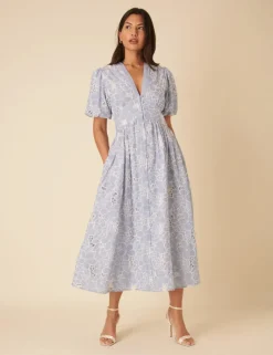 Starlight Midaxi Dress - Blue