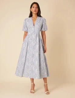 Starlight Midaxi Dress - Blue