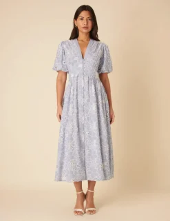 Starlight Midaxi Dress - Blue