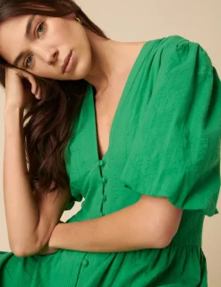 Starlight Midaxi Dress - Green