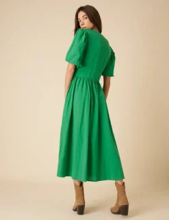 Starlight Midaxi Dress - Green