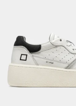 Step Pop Trainer - White/Black
